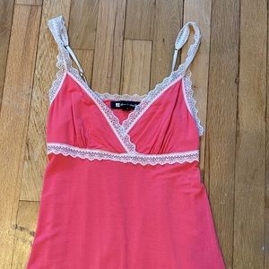 pink lace y2k top